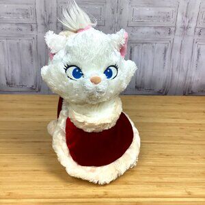 Disney Store Christmas Marie Plush Stuffed Animal